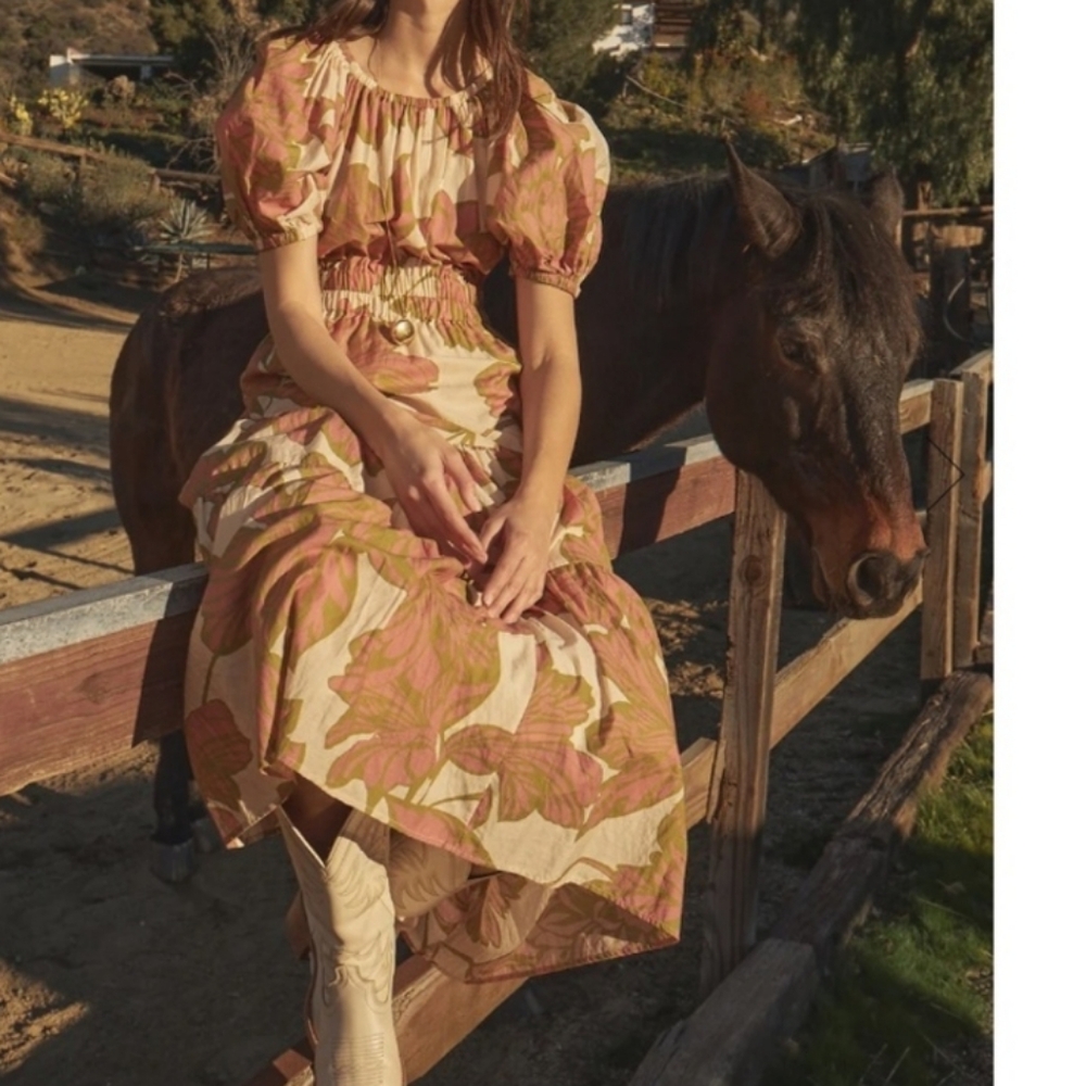 Velvet By Graham & Spencer Raya Silk Blend Maxi Dress